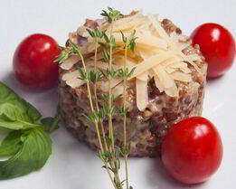 Гречневое ризотто с сыром