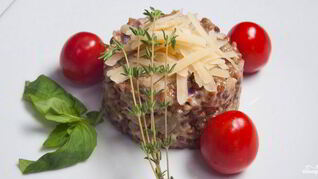 Гречневое ризотто с сыром