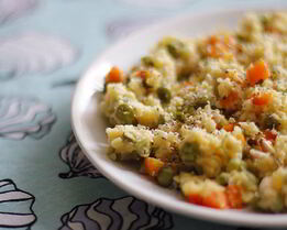 Пестрый ризотто из пшена