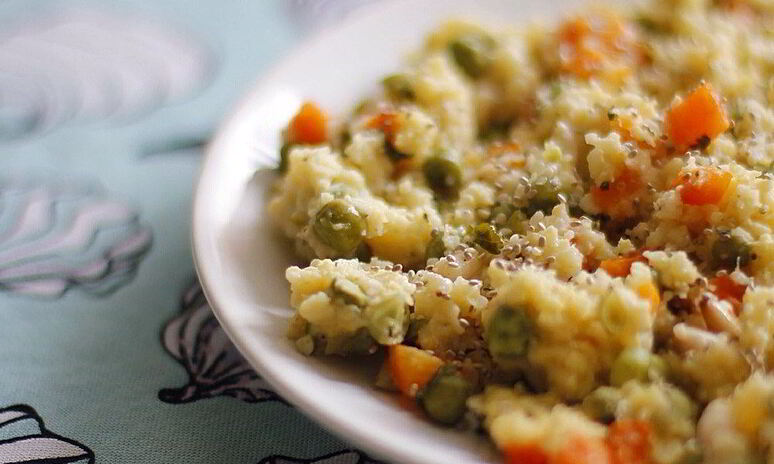 Рецепт пестрый ризотто из пшена