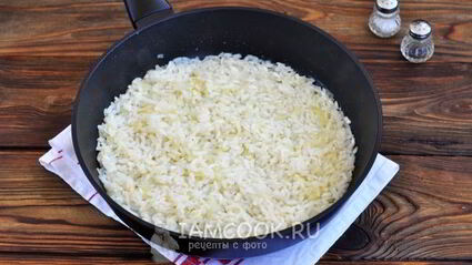 постное ризотто с грибами