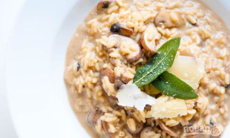 Рецепт рис ризотто