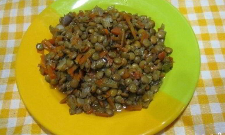 Рецепт ризотто из чечевицы