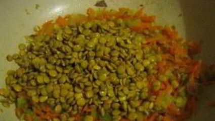 ризотто из чечевицы