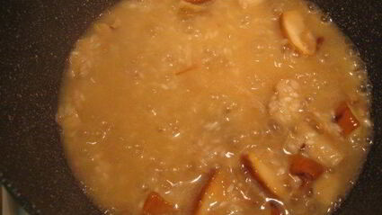 ризотто с белыми грибами