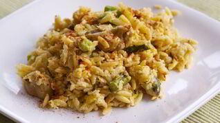 Ризотто с кроликом