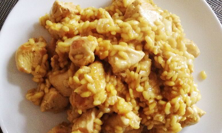 Рецепт ризотто с куриной грудкой