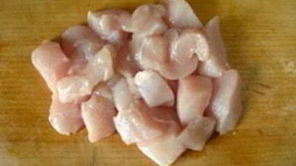 ризотто с курицей и грибами