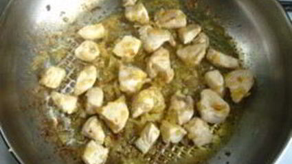 ризотто с курицей и грибами