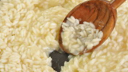 ризотто с лесными грибами