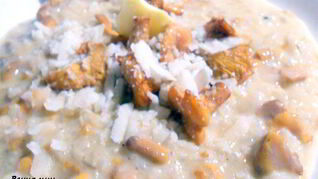 Ризотто с лисичками