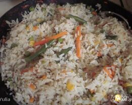 Ризотто с овощами