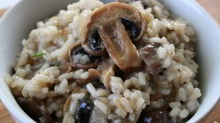 Ризотто с шампиньонами