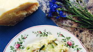 Ризотто с цукини