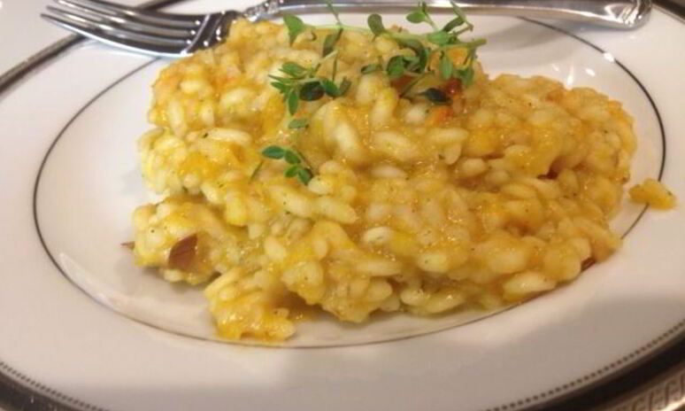 Рецепт ризотто с тыквой