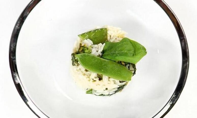 Рецепт зеленое ризотто