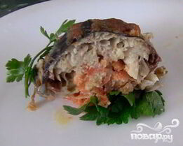 Фаршированная скумбрия