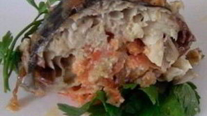 фаршированная скумбрия