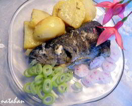 Форель из духовочки