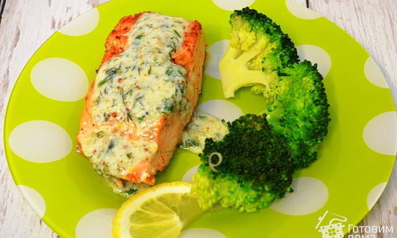 Рецепт форель по-весеннему