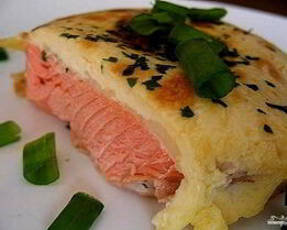 Горбуша на сковороде