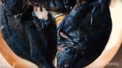 камбала по-китайски на пару