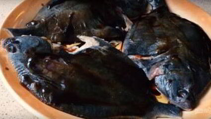 камбала по-китайски на пару