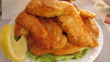 камбала, жаренная во фритюре