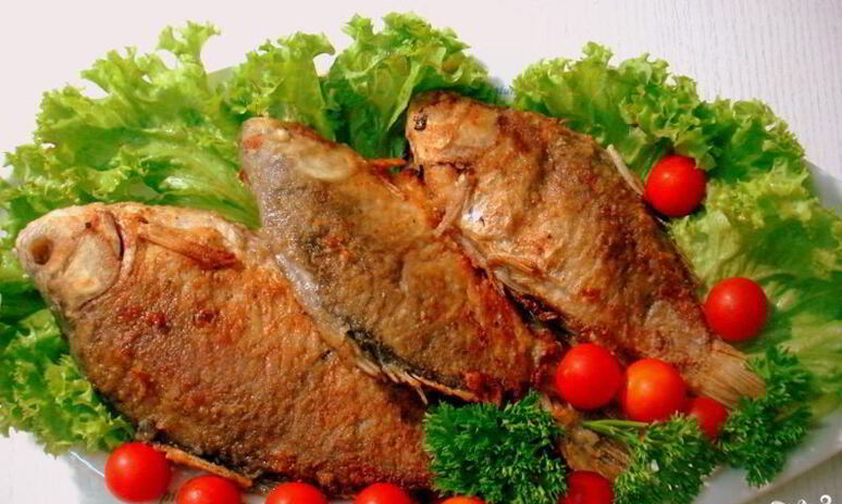 Рецепт карась на сковороде