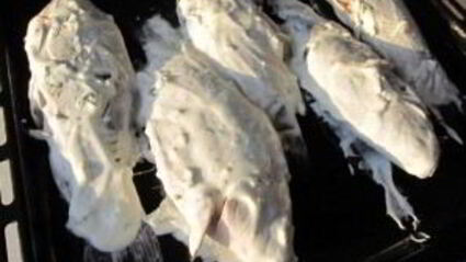 карп в сметане