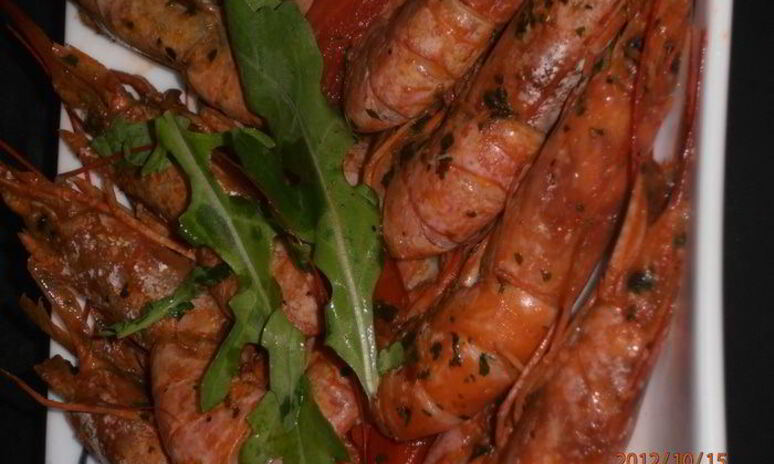 Рецепт креветки в белoм винe