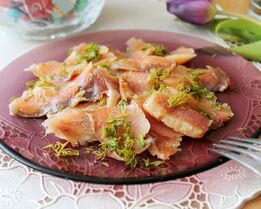 Лосось малосоленый