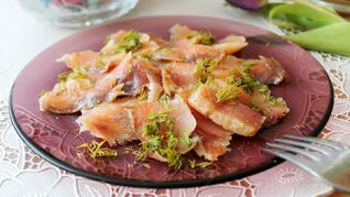 Лосось малосоленый