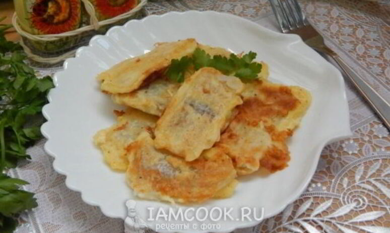 Рецепт минтай в кляре