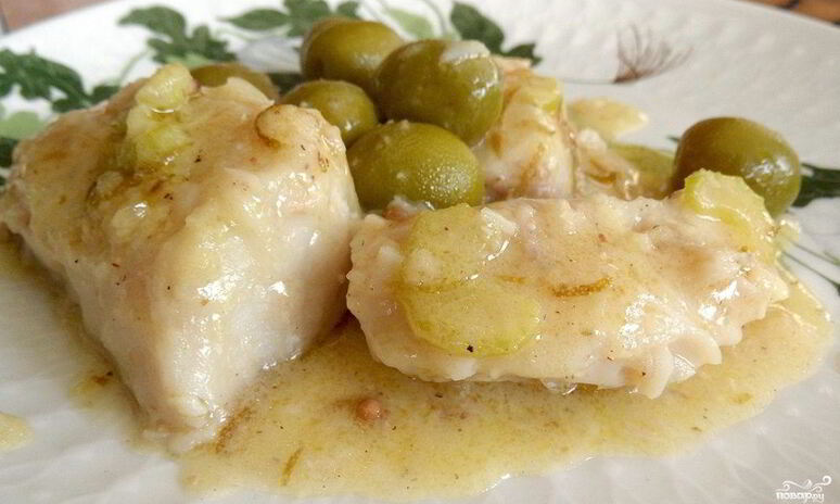 Рецепт окунь в сметане