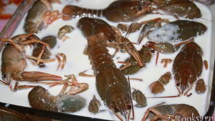 раки в молоке