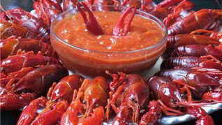 Раки в томатном соусе