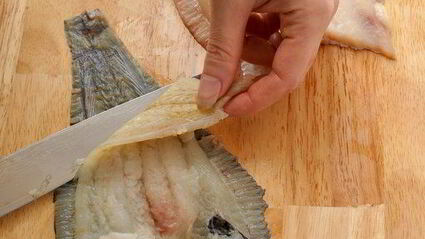 разделанная камбала