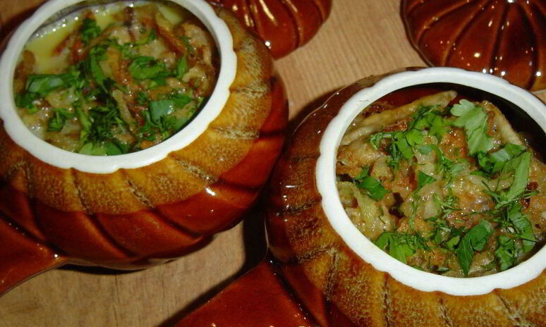 Рецепт рыба с овощами в горшочке