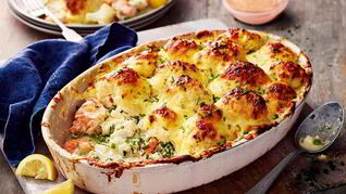 Рыба с цветной капустой