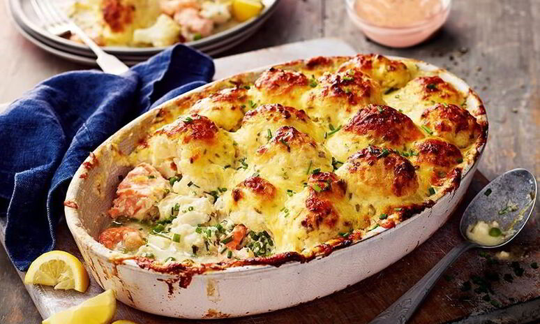 Рецепт рыба с цветной капустой