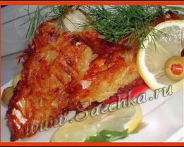 Рыба в картофельной шубе