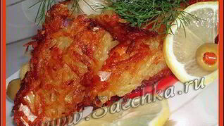 Рыба в картофельной шубе