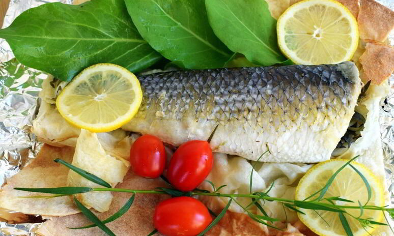 Рецепт рыба в лаваше с тархуном