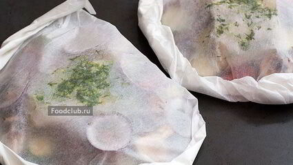 рыба в пергаменте