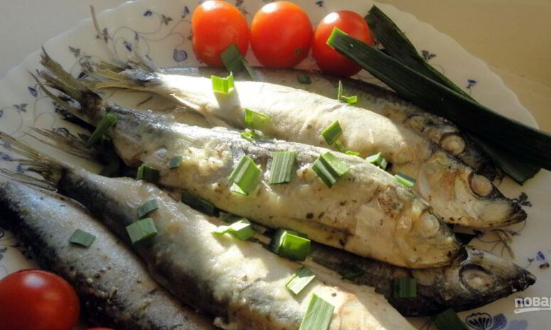 Рецепт салака в духовке