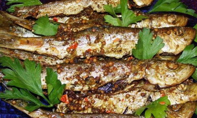 Рецепт салака жареная