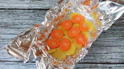 щука с картофелем и майонезом в духовке