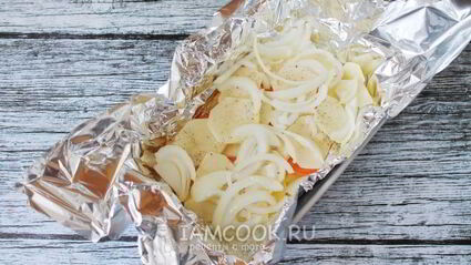 щука с картофелем и майонезом в духовке