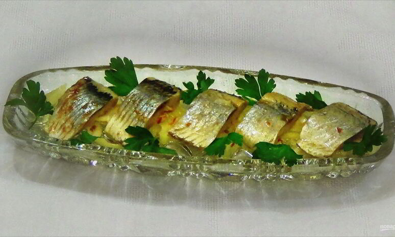 Рецепт сельдь в томатном маринаде